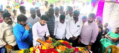 జక్కల ఆదిశేషుకు కన్నీటి వీడ్కోలు