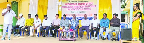 క్రీడల్లో రాణిస్తే ఉన్నత శిఖరాలు 
