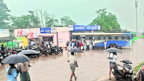 అనంతగిరిలో అత్యధిక వర్షపాతం
