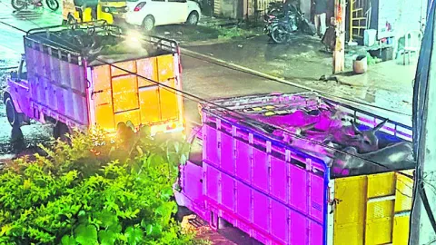 ఆగని పశువుల అక్రమ రవాణా
