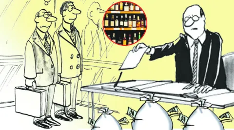 Liquor bar tenders