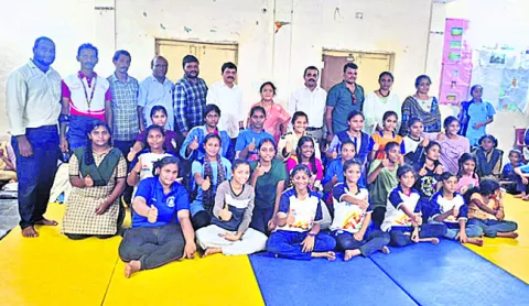 ఆరికతోటలో జిల్లా స్థాయి జూడో జట్ల ఎంపికలు