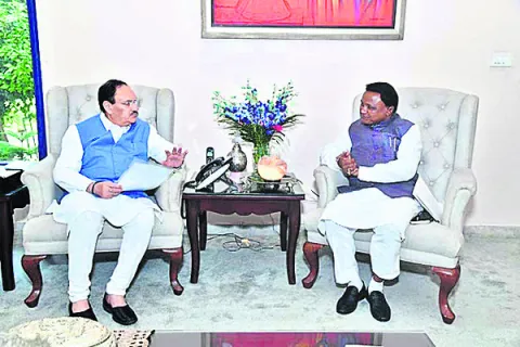 ముఖ్యమంత్రి ఢిల్లీ పర్యటన 