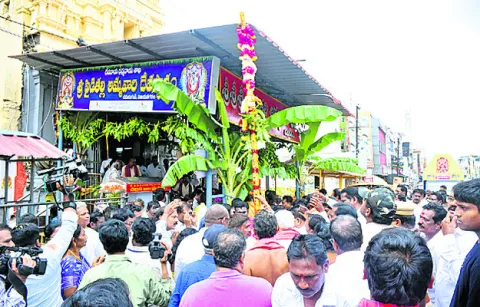 సిరులతల్లి ఉత్సవానికి శ్రీకారం 