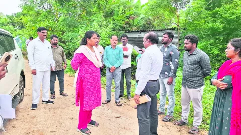 డంపింగ్‌ యార్డ్‌కు  స్థలం గుర్తించండి
