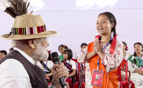 PM Modi Key Comments Manipur Speech Congress Counter Details