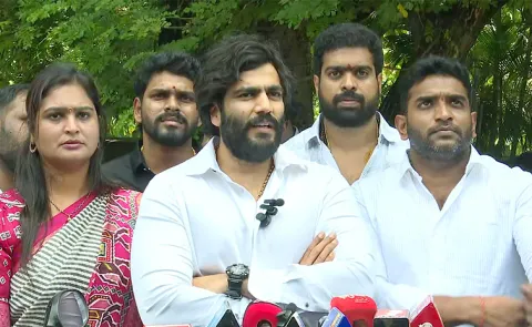 YSRCP Leaders Meets MP Mithun Reddy