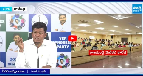 Seediri Appalaraju Serious Allegations on Chandrababu And TDP Minister P4 comments 1
