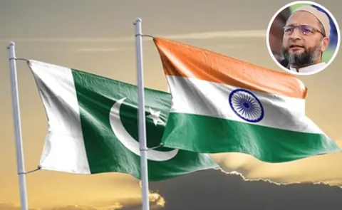 MP Asaduddin Owaisi Sensational Comments On Ind Vs Pak Match