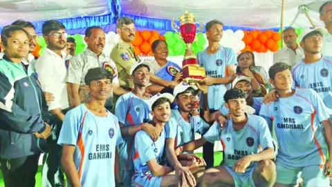 రాష్ట్రస్థాయి పోటీల్లో చాంపియన్‌గా గాంధారి ఈఎంఆర్‌ఎస్‌