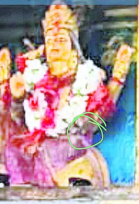 అమ్మవారి విగ్రహ ధ్వంసం! 
