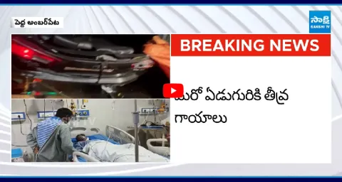 Infosys Employees Car Accident At Pedda Amberpet ORR Hyderabad9