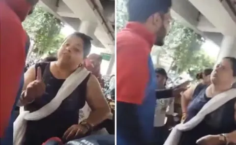 Woman Slaps Pizza Delivery Guy Over Minor Accident In Lucknow