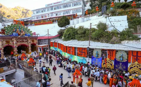 Vaishno Devi pilgrims fired on officials