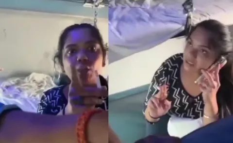 Woman smokes inside AC coach, passengers confront her in viral video4