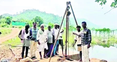 ఫలించిన రైతుల భగీరథ ప్రయత్నం