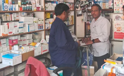 Drug control officers raids in Telangana