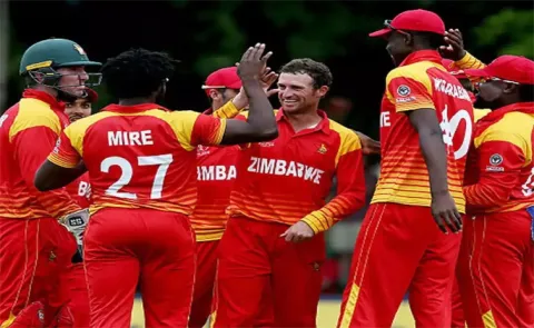 Zimbabwe Clinches Three Match T20I Series Against Namibia By Winning 2nd Match By 5 Wickets6