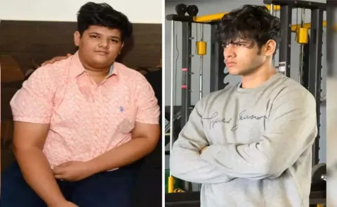 Naman Chaudhary went from 150 kg to 74 kg in 3 years Goes Viral