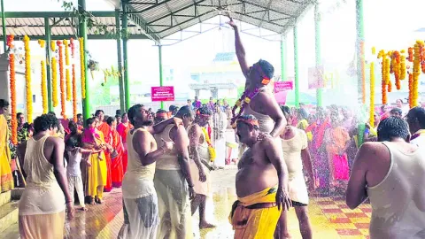 రామాలయంలో ఉట్ల వేడుక