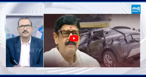 KSR Live Show On Nellore Massive Road Accident 1