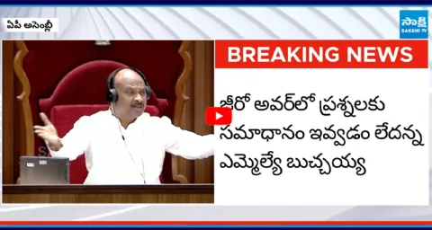Speaker Ayyanna Patrudu Serious on Ministers 1