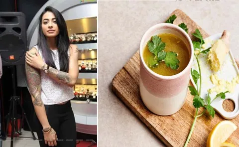 Actor Bani J Swears By Bone Broth Breakfast Good For The Skin