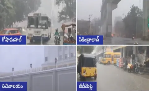 Heavy rains in Hyderabad today2