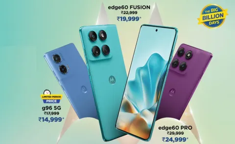 motorola announces offers for Flipkart Big Billion days 2025