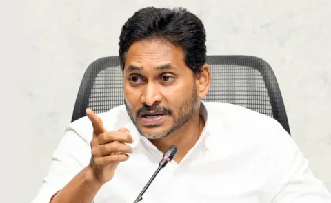 YS Jagan Slams Decision to Revoke Housing Plots for the Underprivileged