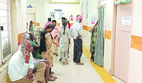 At Kodangal Hospital
