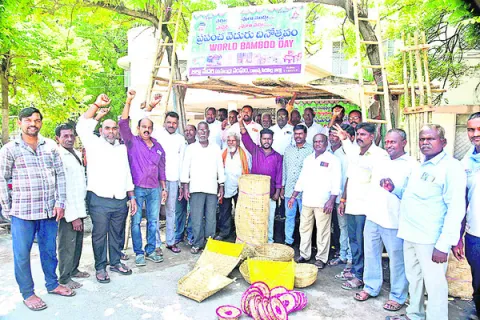 వెదురు ఉత్పత్తులను ప్రోత్సహించాలి