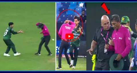 Pakistan Players Attack On Umpire With Ball In Asia Cup 2025 1