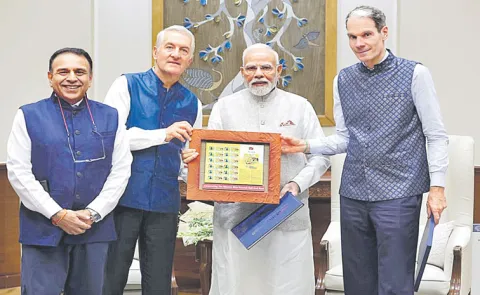 PepsiCo Global CEO Ramon Laguerta meet to PM Narendra Modi