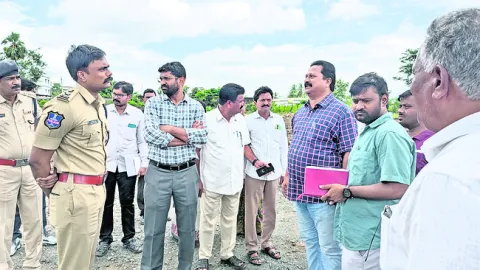 ఏర్పాట్లను పరిశీలించిన కలెక్టర్‌, ఎస్పీ