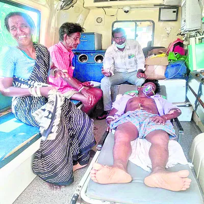సకాలంలో స్పందించిన 108 సిబ్బంది