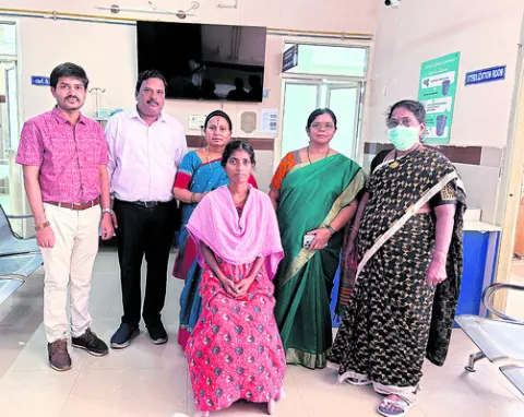 నంద్యాల ఆసుపత్రిలో అరుదైన శస్త్ర చికిత్స