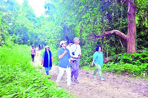 ఏనుగుల సంచార ప్రాంత పరిశీలన