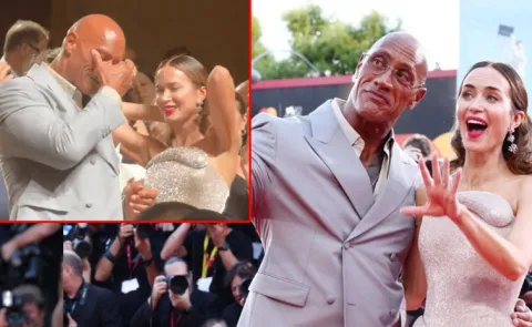 Dwayne Johnson in tears over 15 min ovation for The Smashing Machine Movie