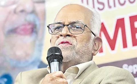 INDIA Alliance Vice President Candidate Justice Sudarshan Reddy