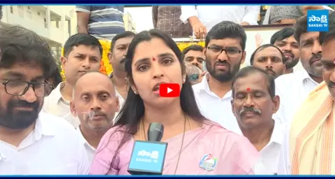 YSRCP Shyamala Pays Tribute To Dr YS Rajasekhara Reddy 1