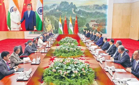 Sakshi Editorial On India-China relations