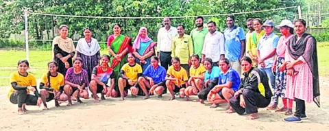 బాలికల కబడ్డీ జట్టు ఎంపిక 