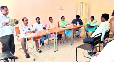 మాల్తుమ్మెద విత్తన క్షేత్రంలో ధాన్యం వేలం