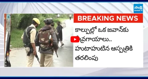 Firing Between Soldiers And Terrorists At Jammu And Kashmir  1