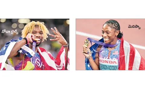 Noah Lyles wins fourth consecutive 200m gold at World Athletics Championship