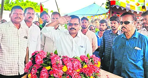 వెదుళ్లపల్లిలో ‘అగ్నివీర్‌’ అంత్యక్రియలు 