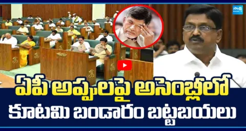 Chandrababu Govt Debt Exposed In AP Assembly  1