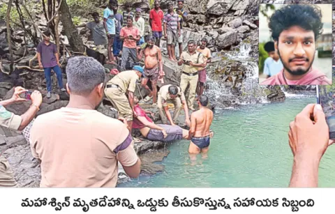 Student dies after falling into Lodi waterfall Mulugu district
