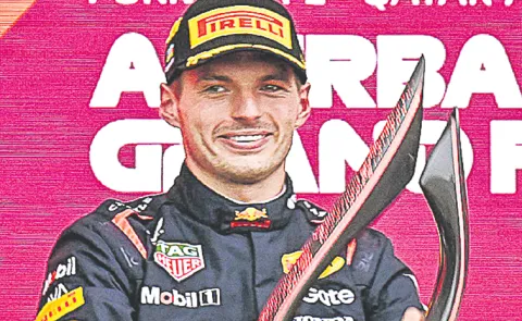 Max Verstappen wins Azerbaijan Grand Prix title